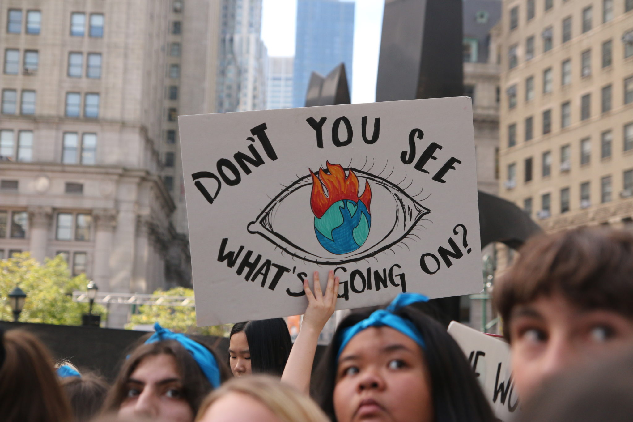 Protest photos Earth Day