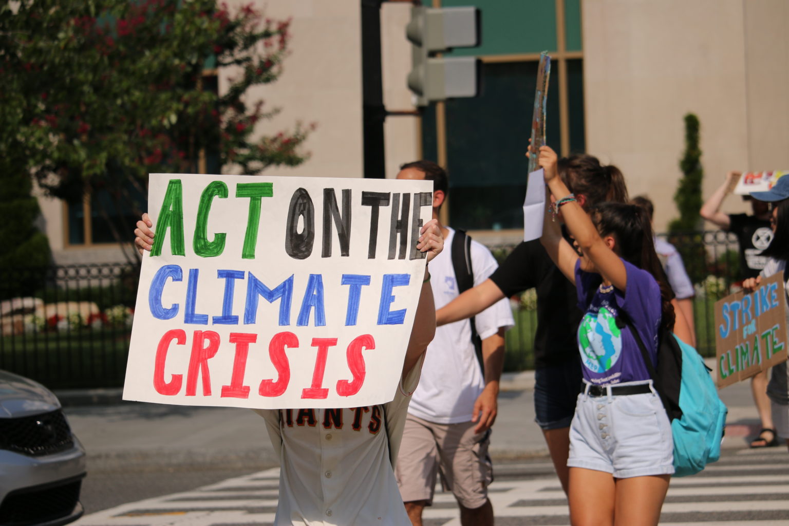 Protest photos Earth Day