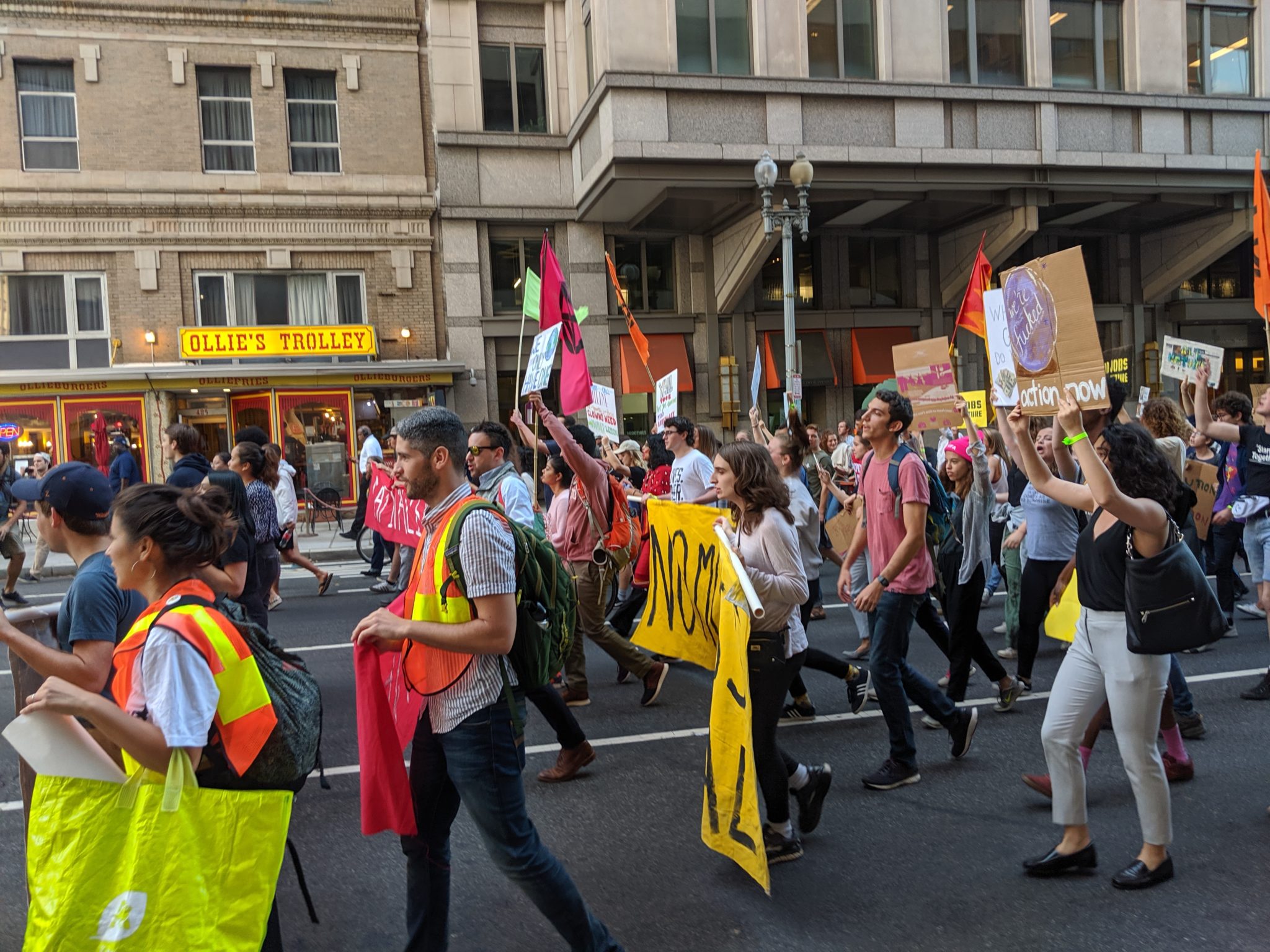 Protest photos Earth Day