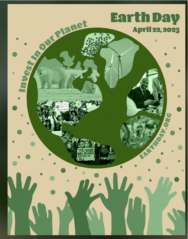 green earth day poster