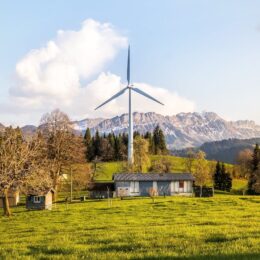 wind turbine by home