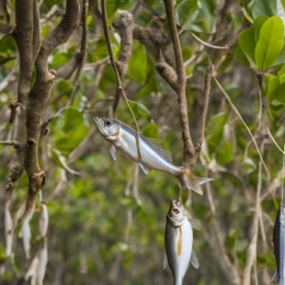 Fish in tree