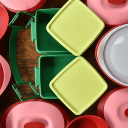 Plastic food containers